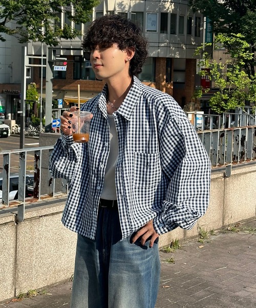 THEATER CODE | Theater code×おだまや ギンガムチェックシャツ