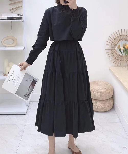 Abitokyo ティアード セットアップ 風 2way ロングワンピース Buyee An Online Proxy Shopping Service Shop At Zozotown Bot Online