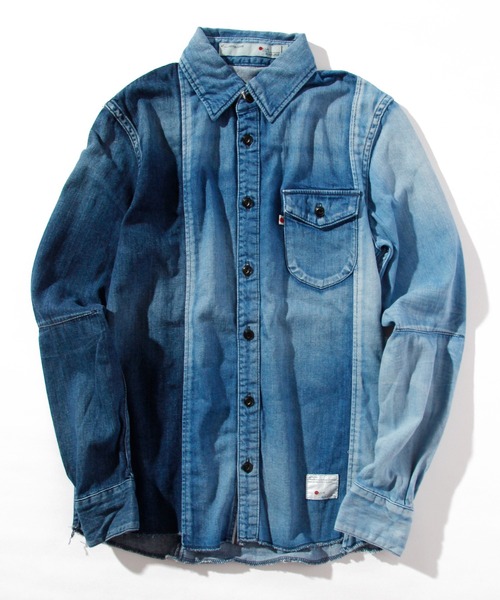 BLUE SAKURA | KNIT DENIM JACKET - Buyee, an Online Proxy