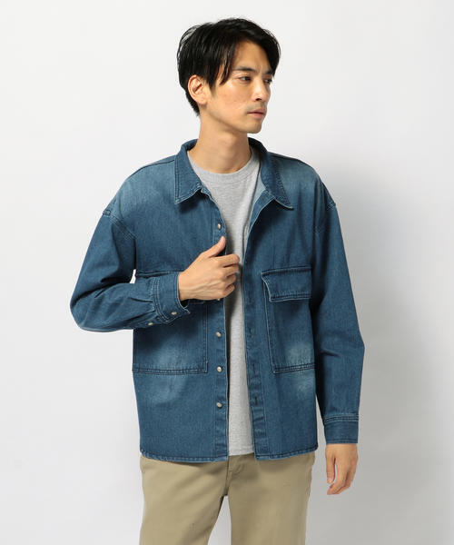 LUSOR LUSOR (ルーソル)デニムシャツ - Buyee,layanan belanja