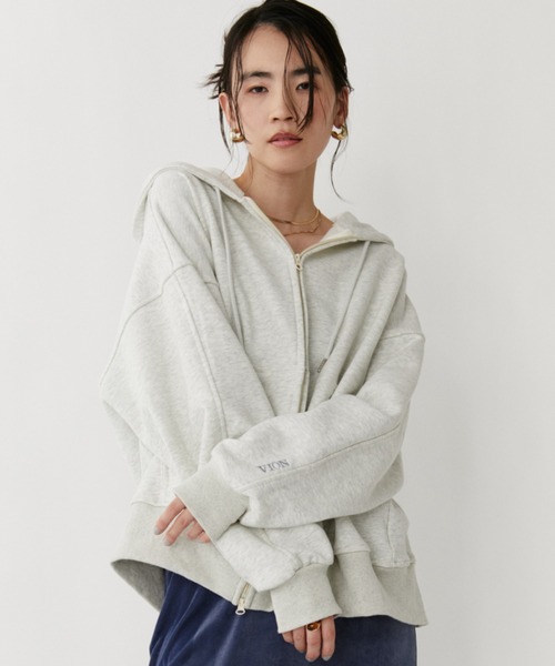 VION | Double Zip Parker / ダブルジップパーカー - Buyee, an Online