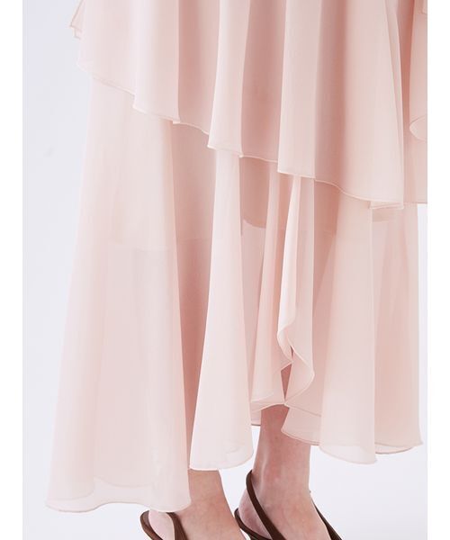 SNIDEL | ブラウスレイヤードフリルワンピース - Buyee, an Online