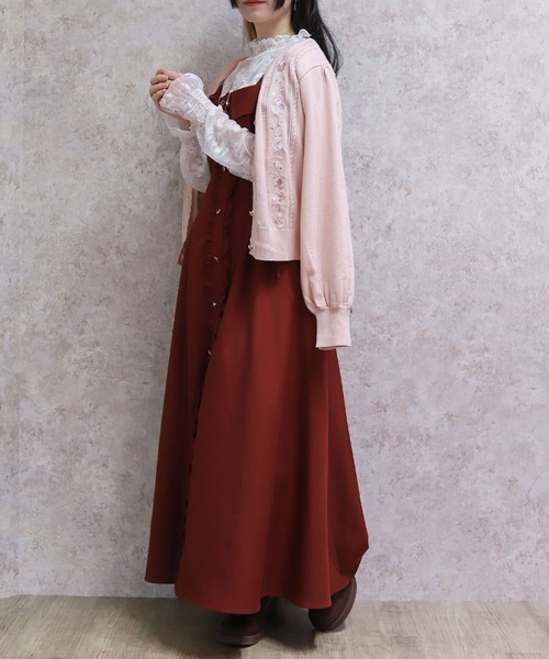AXES FEMME | 桜刺繍ニットカーディガン - Buyee, an Online Proxy