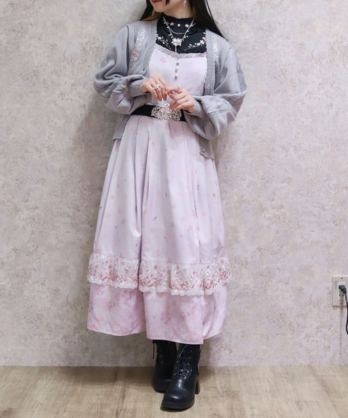 AXES FEMME | 桜刺繍ニットカーディガン - Buyee, an Online Proxy