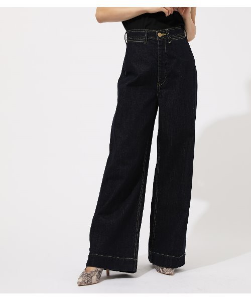 AZUL BY MOUSSY | DARTS DENIM WIDE/ダーツ 