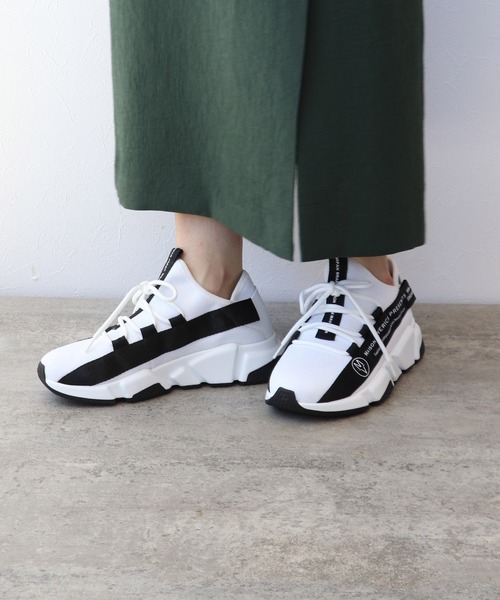 MAISON MAVERICK PRESENTS デニムミュールスニーカー