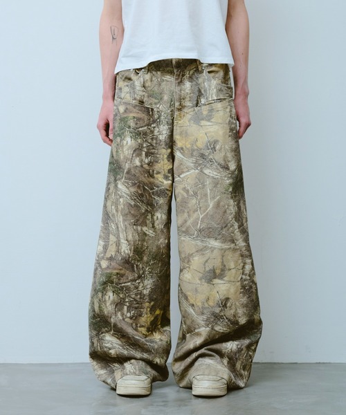CAMPHOR WOOD | low cargo pocket military pants / ローカーゴ