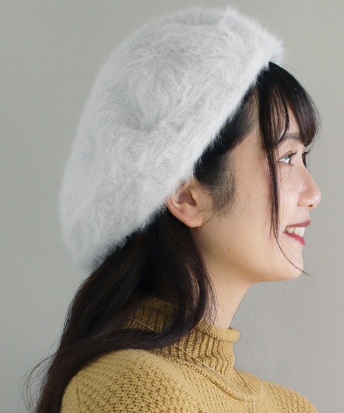 QUEENHEAD | アンゴラファーベレー帽 - Buyee, an Online Proxy