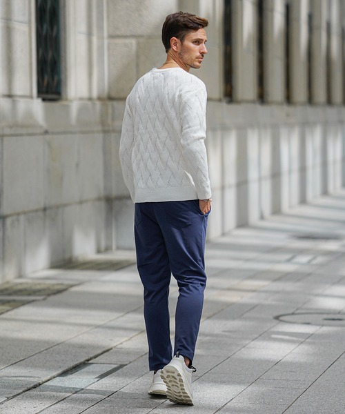 SOMEDIFF | 【SOMEDIFF】センタープレススラックス メンズ テーパード