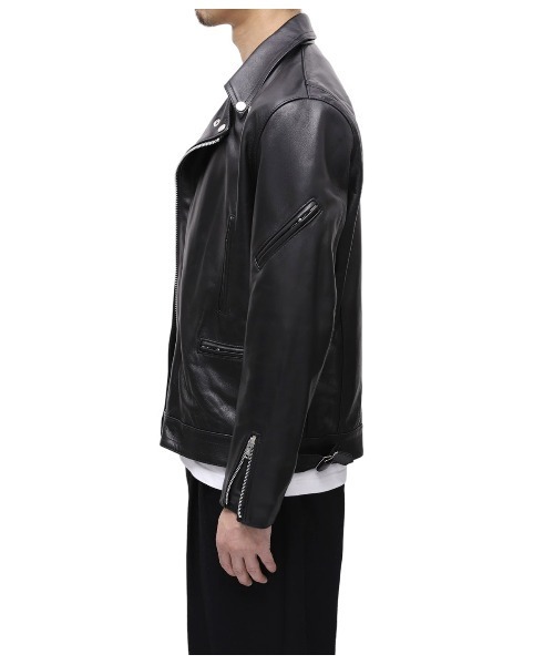 JAMES GROSE ニューマニラ ホースレザー　42 ダブルライダース ライダース レザージャケット 革ジャン ジェームスグロース ニュー