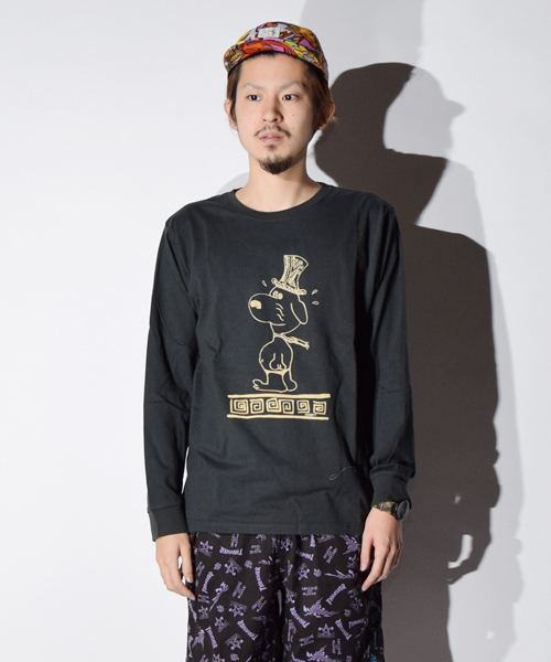 Aldies Ceora Long T イラスト プリント ロングスリーブtシャツ Buyee An Online Proxy Shopping Service Shop At Zozotown Bot Online