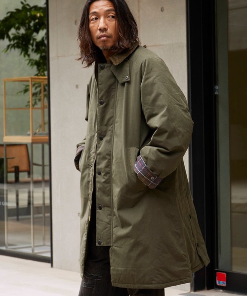 BARBOUR | Barbour/バブア― PADDED EXMOOR COAT 中綿入り ラグラン