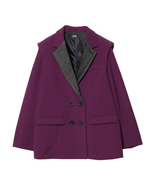 PAMEO POSE | Victor Jacket Purple - Buyee, an Online Proxy 新年度予算案 セットアップ(ジャケット) POSE PAMEO テーラードジャケット