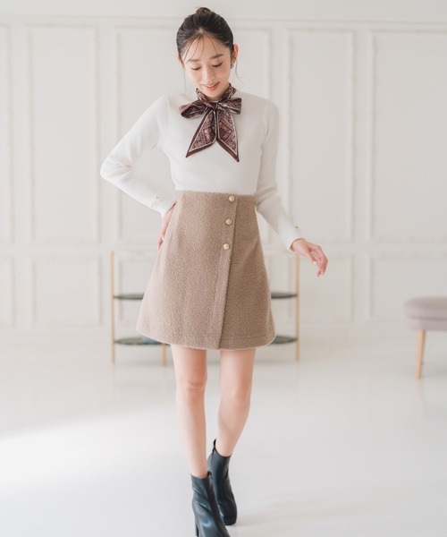 MISCH MASCH | 2025秋冬新作 ブークレーミニスカート - Buyee, an