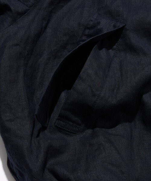 CAHLUMN | CAHLUMN/カウラム Linen Heli Crew Jacket/リネン ヘリ