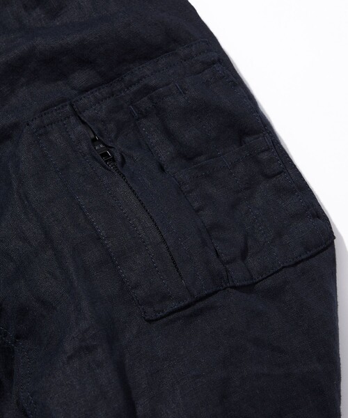 CAHLUMN | CAHLUMN/カウラム Linen Heli Crew Jacket/リネン ヘリ