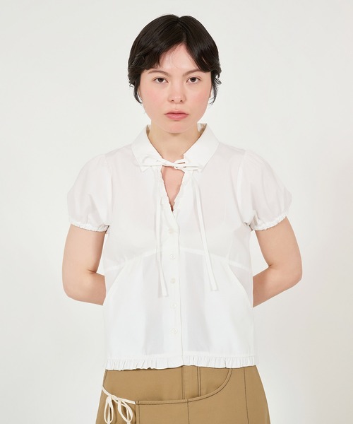 TINA：JOJUN／タック入り ルーズワイドチノパン タック入り ルーズワイドチノパン TINA：JOJUN（チノパンツ