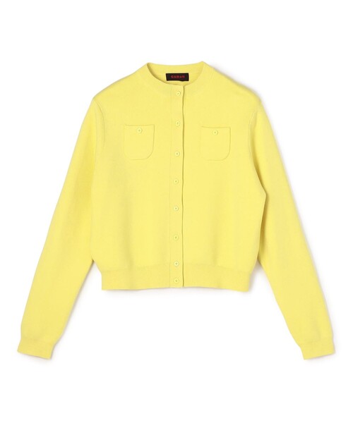 CABAN | CABaN コットンカシミヤ クルーネックカーディガン