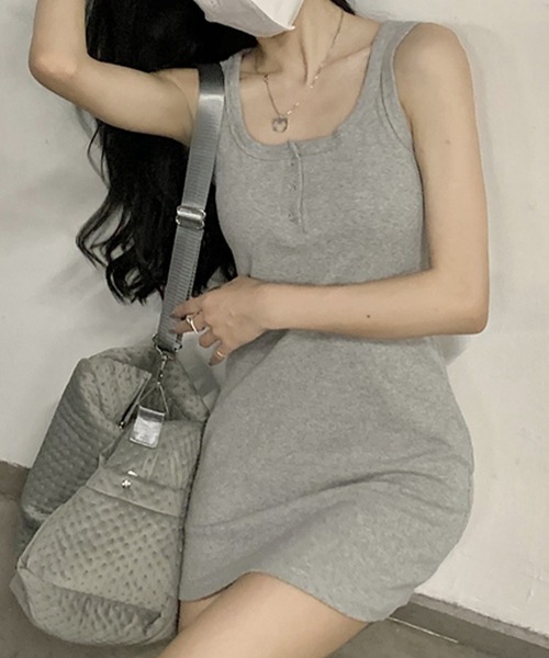 d.i.a ミニワンピース DAY CLOSET | レディース タンクトップミニワンピース - Buyee