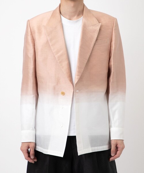 【TAAKK/ターク】NO COLLOR JACKET TAAKK/ターク】NO COLLAR JACKET/ノーカラージャケット（ノー