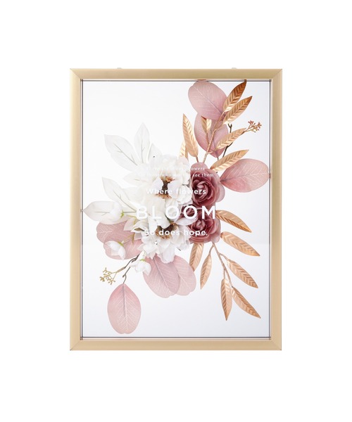 【美品】Francfranc モダンワークス　アートボード FRANCFRANC | アートフラワー アートボード ピンク - Buyee, an Online