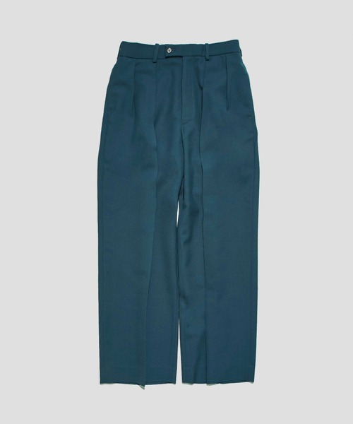 MARKAWARE DOUBLE PLEATED TROUSER サイズ1 MARKAWARE - DOUBLE PLEATED TROUSER ORGANICCOTTON