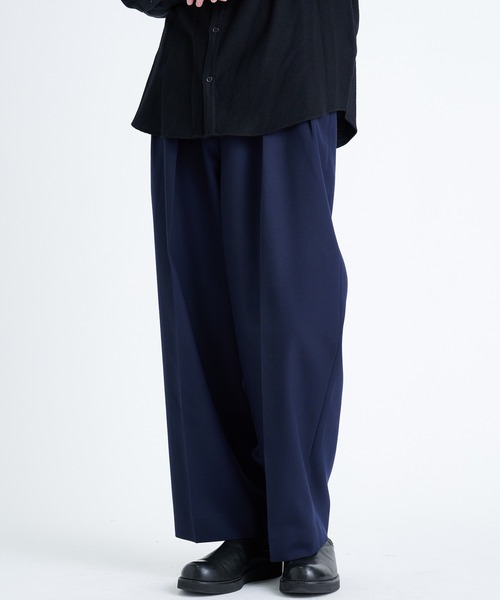 MARKAWARE | DOUBLE PLEATED TROUSERS - Buyee, an Online Proxy