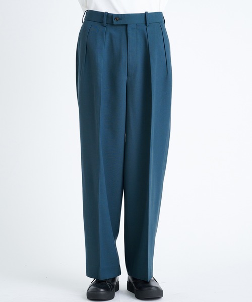 パンツ MARKAWARE / DOUBLE PLEATED TROUSER MARKAWARE (マーカウェア) DOUBLE PLEATED TROUSERS / ダブル
