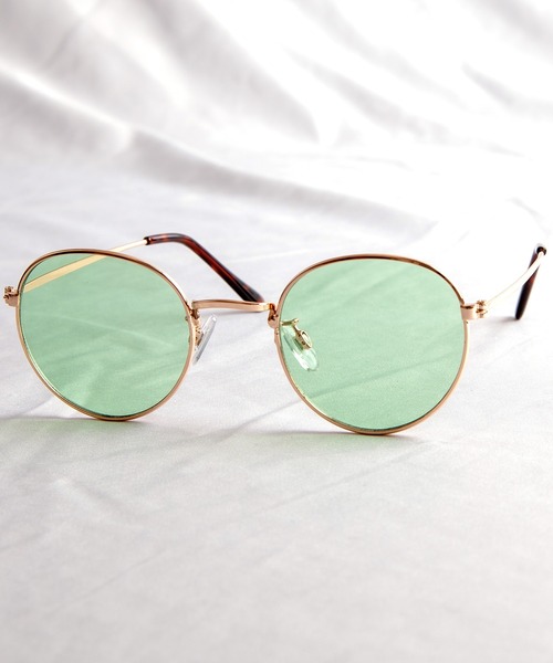 Entra Entra サングラス Uvカット 丸眼鏡 カラーレンズ ミラーレンズ Buyee 通販購入サポートサービス Zozotownでお買い物