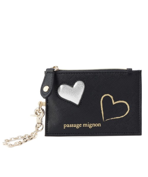 Passage Mignon Flaneur ハートラメパスケース Buyee An Online Proxy Shopping Service Shop At Zozotown Bot Online