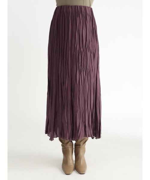 Mila Owen ウール混ワッシャースカート Buyee Layanan Belanja Online Belanja Di Zozotown
