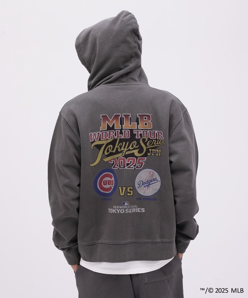 注目■AVIREX■大人気 MLB 東京シリーズ ジップアップ パーカー MLB | 《AVIREX / MLB》TOKYO SERIES ZIP UP PARKA / 東京