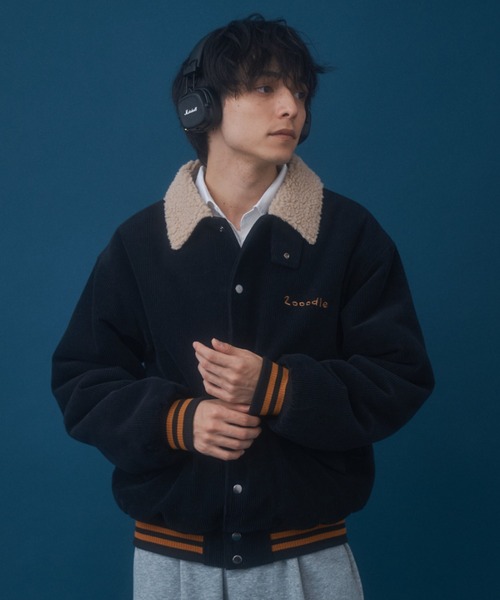 ZOOODLE | Corduroy Boa Jacket - コーデュロイボアジャケット