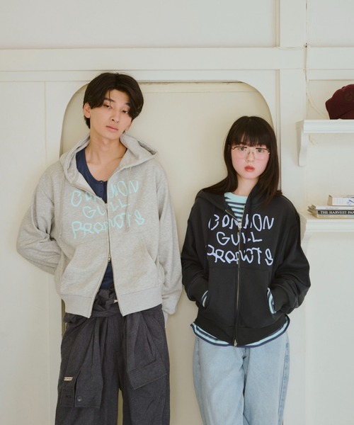 COMMON GULL PRODUCTS. | common gull products. zip hoodie - Buyee