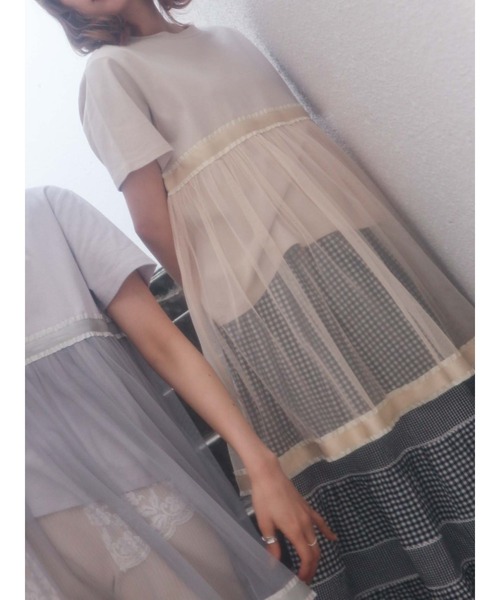 Merry Jenny チュールレイヤードtシャツ Buyee Layanan Belanja Online Belanja Di Zozotown