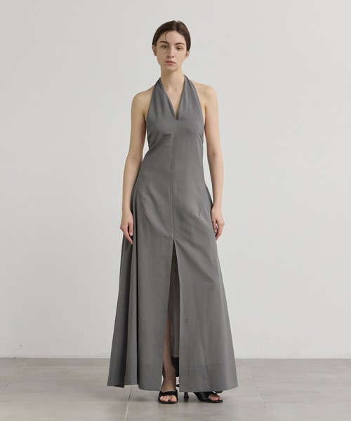 新品 HARUNOBU MURATA LULEA ドレープワンピース 36 HARUNOBUMURATA