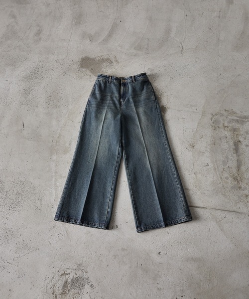 CLEL | 【CLEL】Vintage Design Flare Denim Pants /ヴィンテージ