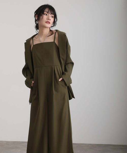 ATLO | セットアップ パンツドレス 結婚式 二次会&ワイドパンツ