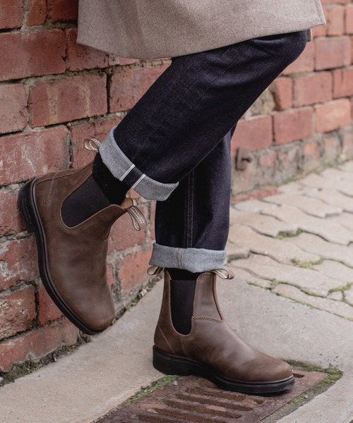 Blundstone DRESS ブラック サイドゴアブーツ BLUNDSTONE ブーツ Blundstone / “DRESS” サイドゴアブーツ