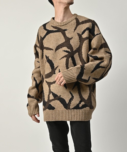 Funky fun ヒョウ柄 バギーパンツ funkyfun ヒョウ柄 バギーパンツ