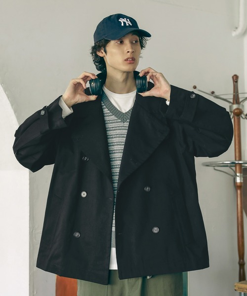 ジャケット・アウター layered trench coat GARDEN TOKYO｜Toironier/ToironierxDickies Layered Trench