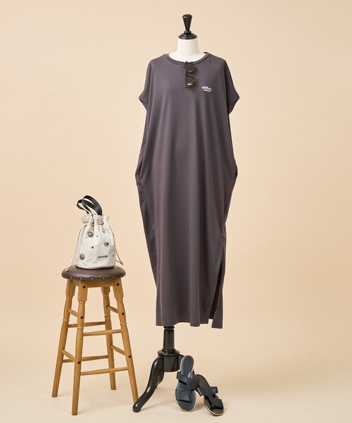 Americana for SALON 別注フード付きクロップドベスト セール】【Americana for SALON】[撥水機能付き]別注フード付き