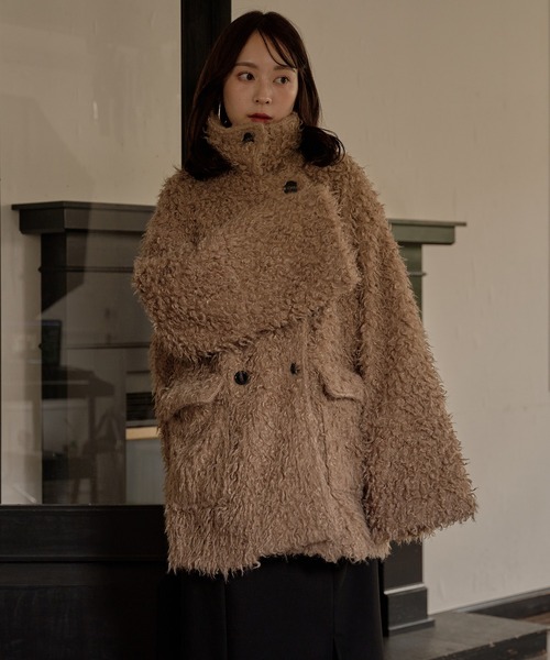 MIDEAL | poodle middle coat / プードルミドルコート - Buyee, an