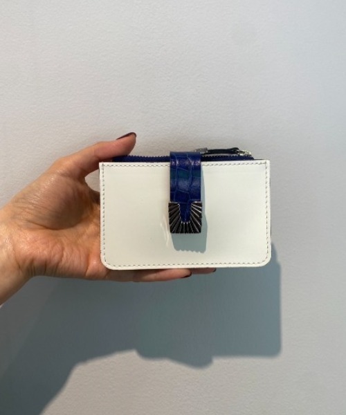 TOGA】LEATHER WALLET SMALL SQUARE TIP