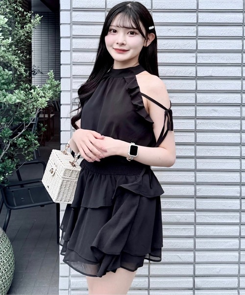 NOMAE アメスリフリルミニワンピース NOMAE | アメスリフリルミニワンピース - Buyee, an Online