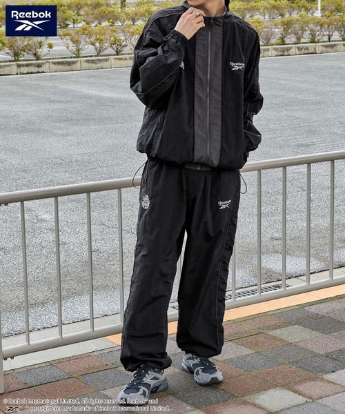 REEBOK | Reebok/リーボック 別注 ロゴ刺繍 ドロスト ナイロン