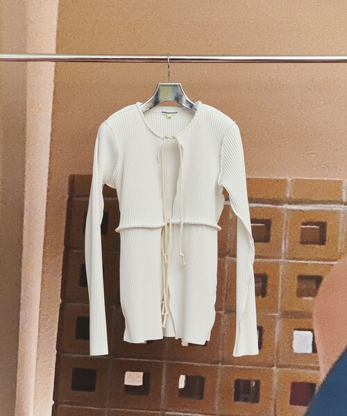 KOTOHAYOKOZAWA | 【kotohayokozawa/コトハヨコザワ】TD V-NECK KNIT