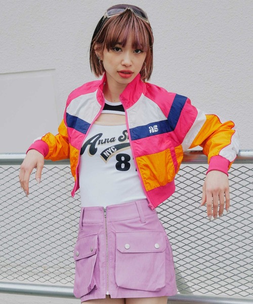 ANNA SUI NYC | ANNA SUI NYC 80's VIBES バイカージャンパー