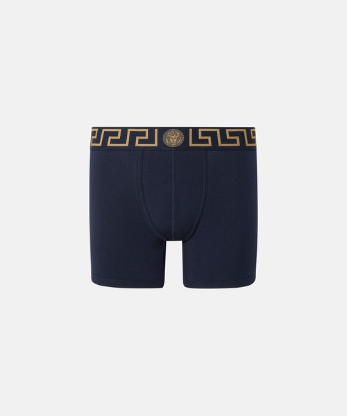 ★VERSACE★グレカ ボーダートランク グレカ ボーダー ボードショーツ | VERSACE JP