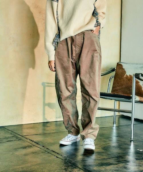 niko ベージュ38 niko and…（ニコアンド） チノパンツ LARGE ベージュ レディース